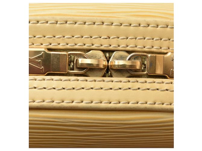 Borsa Louis Vuitton Jasmine Vanilla Giallo - vista 10