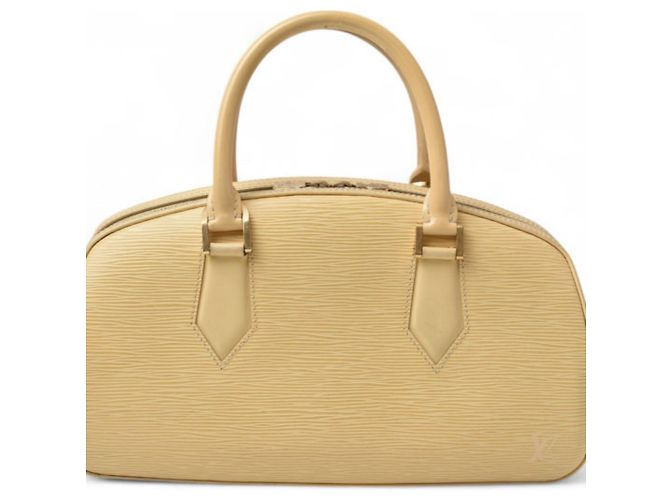 Borsa Louis Vuitton Jasmine Vanilla Giallo - vista 2