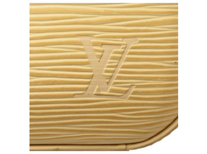 Borsa Louis Vuitton Jasmine Vanilla Giallo - vista 9