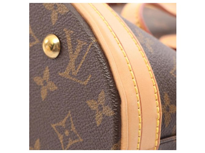 Borsa a mano Monogram Bucket PM Louis Vuitton Marrone Monogramma - vista 10