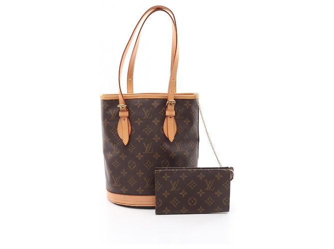 Borsa a mano Monogram Bucket PM Louis Vuitton Marrone Monogramma - vista 2