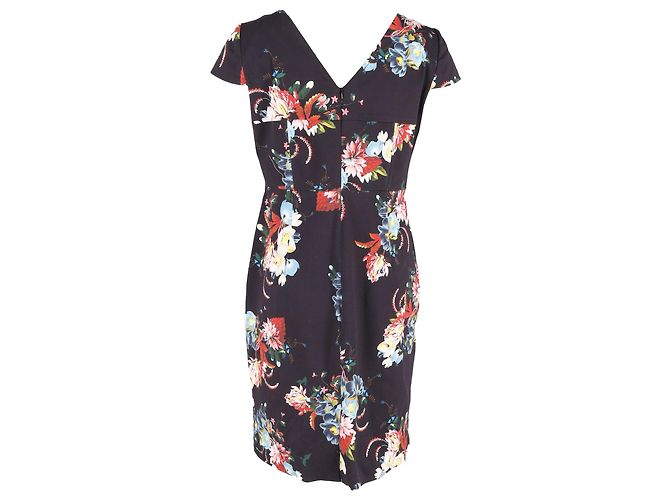 Erdem Marion Midi-Kleid aus Baumwolle mit Blumenmuster - Ansicht 3