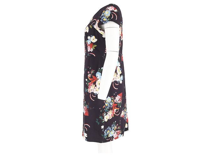 Erdem Marion Midi-Kleid aus Baumwolle mit Blumenmuster - Ansicht 5