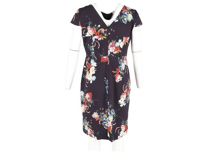 Erdem Marion Midi-Kleid aus Baumwolle mit Blumenmuster - Ansicht 6
