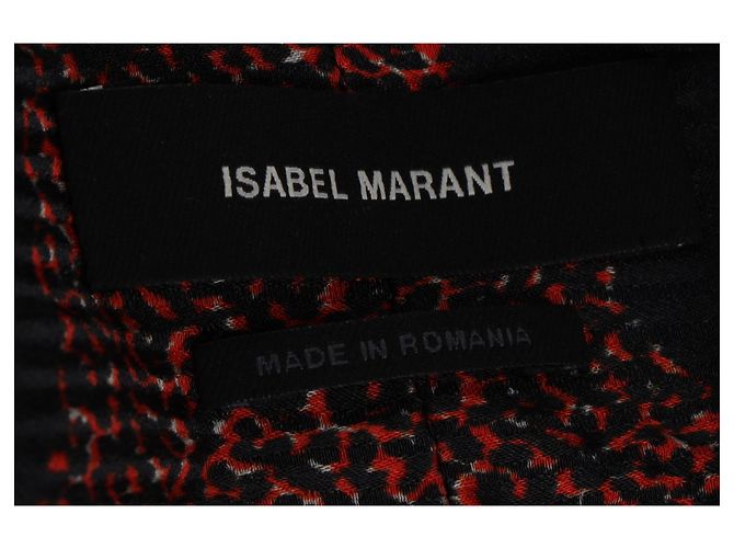 Camicia a righe Isabel Marant in viscosa multicolore - vista 9