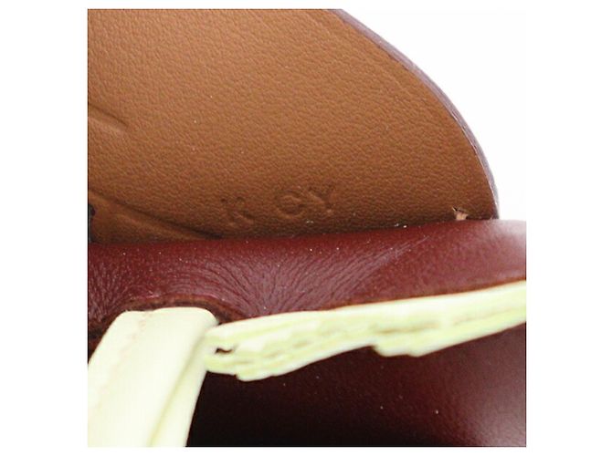 Charm per borsa Hermès Rodeo Pegasus PM Rosso D'oro Giallo - vista 4