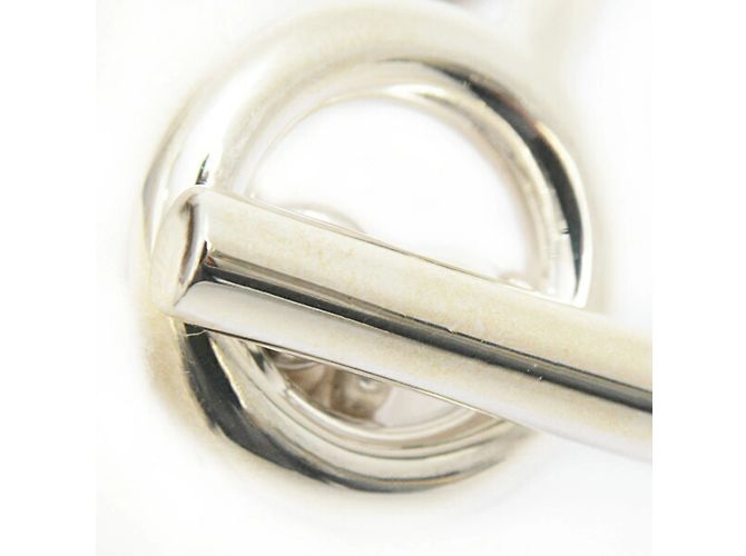 Ring Hermès Anel Croisette Masculino Hermes Prata - vista 7