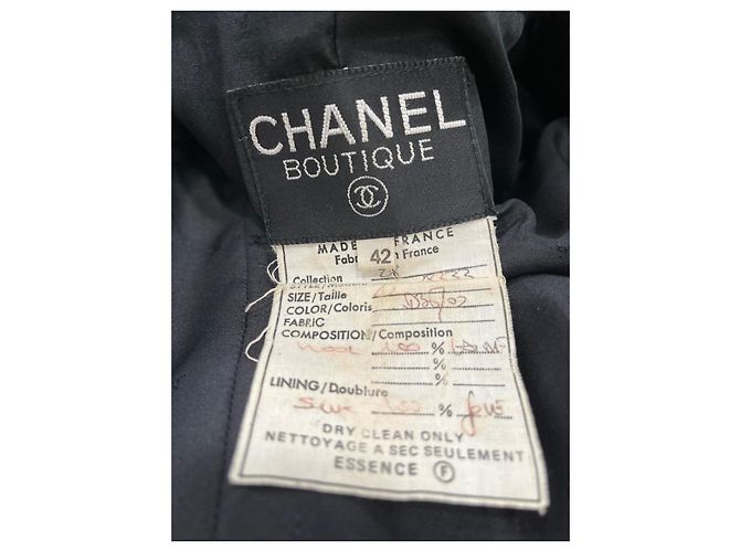 Tailleur chanel Nero - vista 11