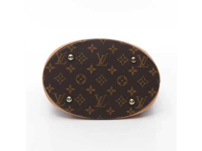 Louis Vuitton Monogram Bucket PM Handtasche Braun - Ansicht 11
