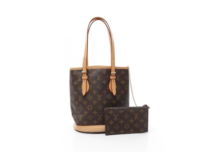 Louis Vuitton Monogram Bucket PM Handtasche Braun - Ansicht 2