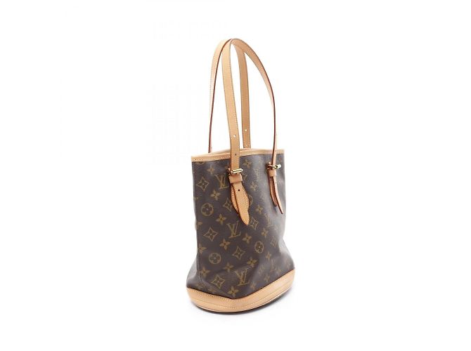 Louis Vuitton Monogram Bucket PM Handtasche Braun - Ansicht 3