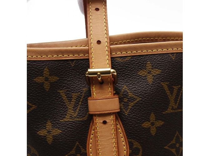 Louis Vuitton Monogram Bucket PM Handtasche Braun - Ansicht 9