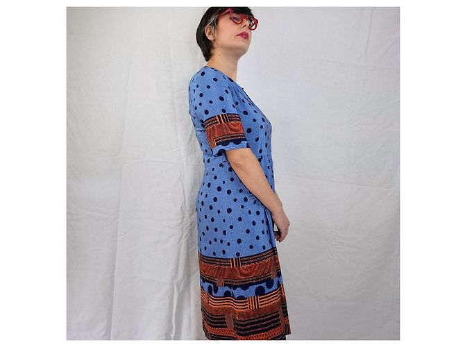 Lanvin by Jules-François Crahay abito vintage 70s - vista 8