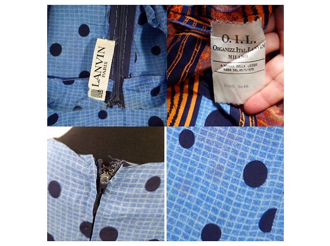 Lanvin by Jules-François Crahay abito vintage 70s - vista 9