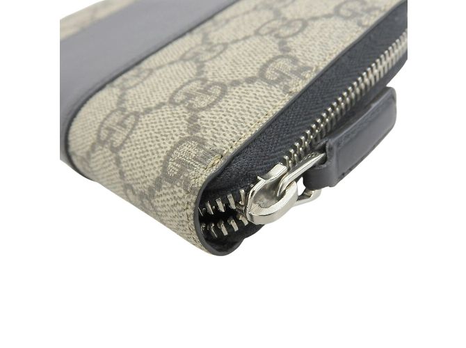 Gucci GG Supreme Langbörse Schwarz Beige - Ansicht 4