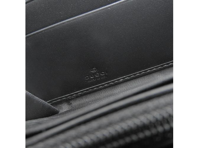 Gucci GG Supreme Langbörse Schwarz Beige - Ansicht 8