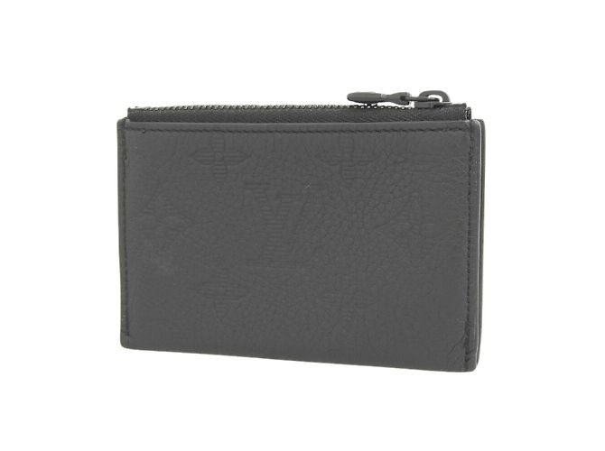 Portafoglio compatto Monogram Shadow di Louis Vuitton Nero - vista 2