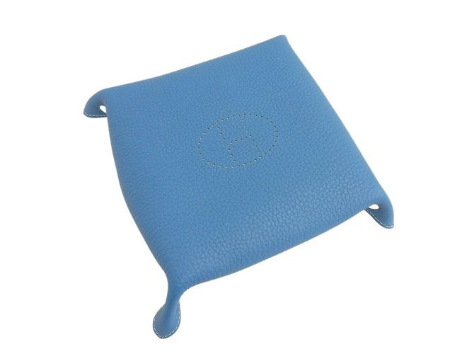 Hermès Hermes Vide Poche Schmuckschale Blau Grün - Ansicht 2