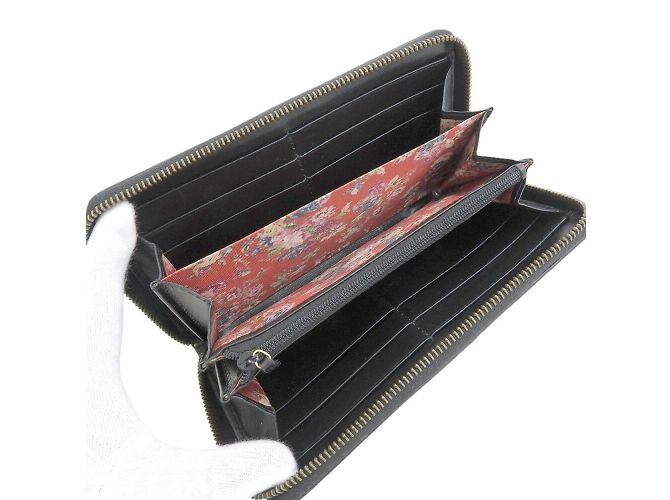 GUCCI Ophidia GG Marmont Cartera Larga Negro - vista 3