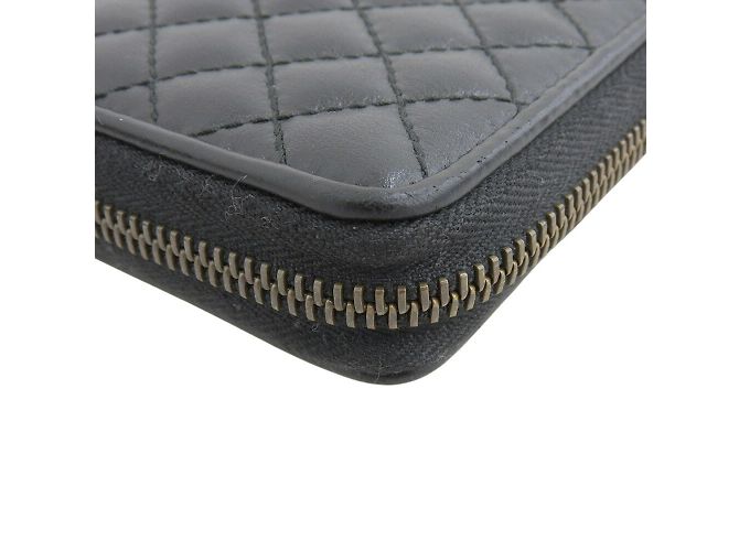 GUCCI Ophidia GG Marmont Cartera Larga Negro - vista 6