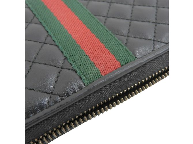 GUCCI Ophidia GG Marmont Cartera Larga Negro - vista 7