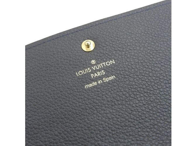 Cartera larga Monogram Empreinte Louis Vuitton Azul marino - vista 10