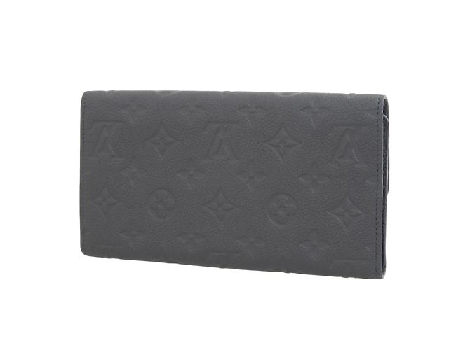 Cartera larga Monogram Empreinte Louis Vuitton Azul marino - vista 2