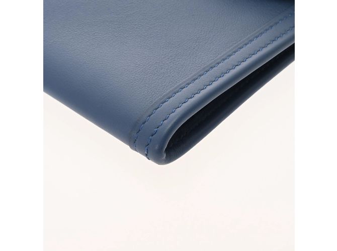 Hermès Borsa Clutch Hermes Jige Elan 29 in Agata Blu - vista 6