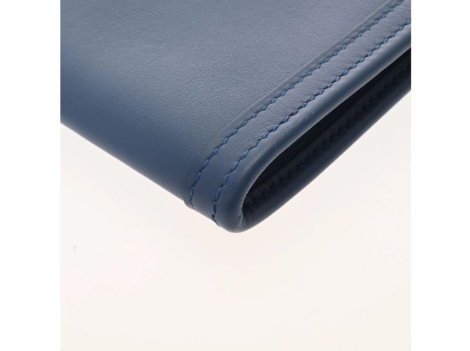 Hermès Borsa Clutch Hermes Jige Elan 29 in Agata Blu - vista 8