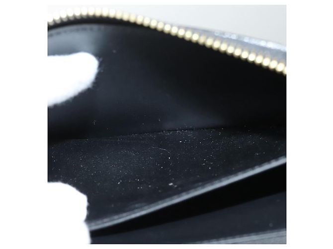 LOUIS VUITTON Monogram Vernis Nicolas Ghesquire Zippy Wallet M50370 Auth 119251 Bianco - vista 18