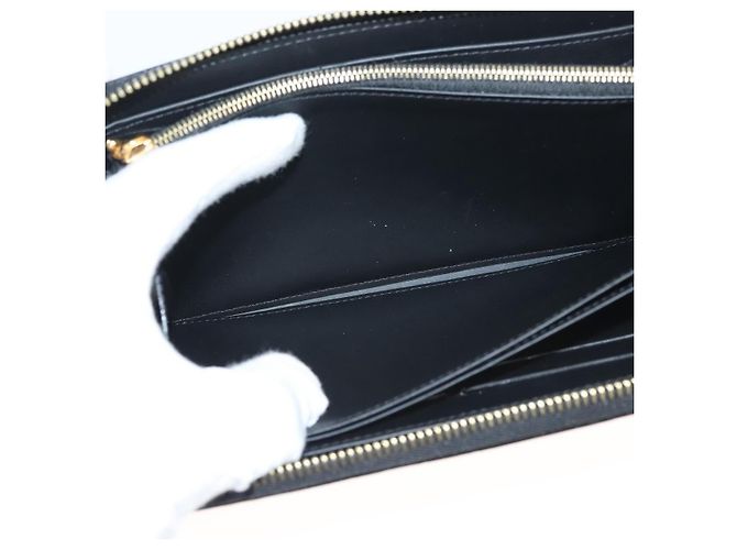 LOUIS VUITTON Monogram Vernis Nicolas Ghesquire Zippy Wallet M50370 Auth 119251 Bianco - vista 19