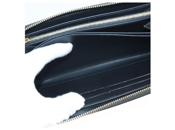 LOUIS VUITTON Monogram Vernis Nicolas Ghesquire Zippy Wallet M50370 Auth 119251 Bianco - vista 20