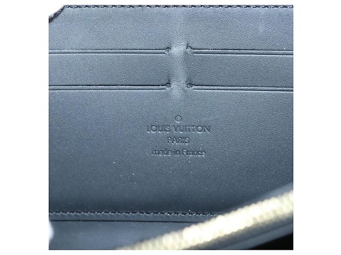 LOUIS VUITTON Monogram Vernis Nicolas Ghesquire Zippy Wallet M50370 Auth 119251 Bianco - vista 8