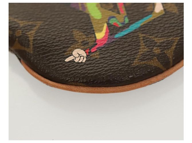 LOUIS VUITTON Monogramm Hand Münzbörse Ron Münzbeutel M95563 LV Auth 120449SV - Ansicht 14