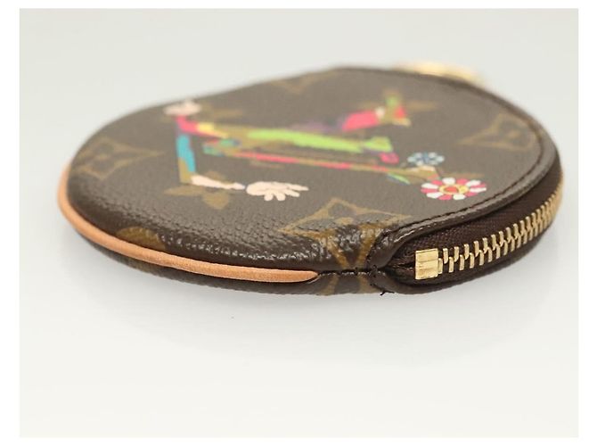 LOUIS VUITTON Monogramm Hand Münzbörse Ron Münzbeutel M95563 LV Auth 120449SV - Ansicht 3