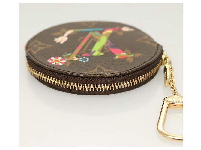 LOUIS VUITTON Monogramm Hand Münzbörse Ron Münzbeutel M95563 LV Auth 120449SV - Ansicht 6