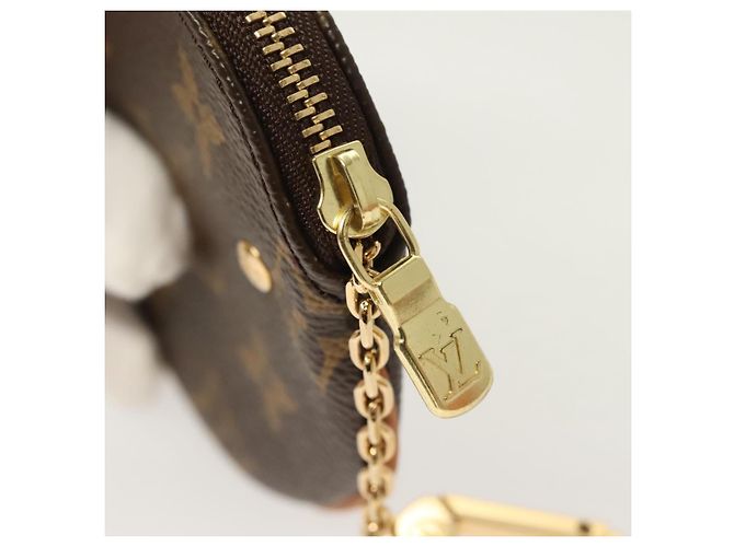 LOUIS VUITTON Monogramm Hand Münzbörse Ron Münzbeutel M95563 LV Auth 120449SV - Ansicht 8