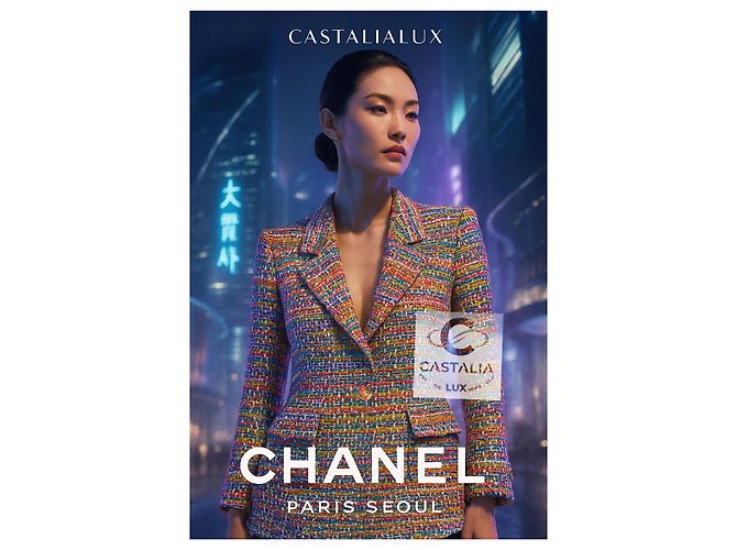 Chanel Vibrante dynamische Tweedjacke Paris / Seoul 36 FR Mehrfarben - Ansicht 3