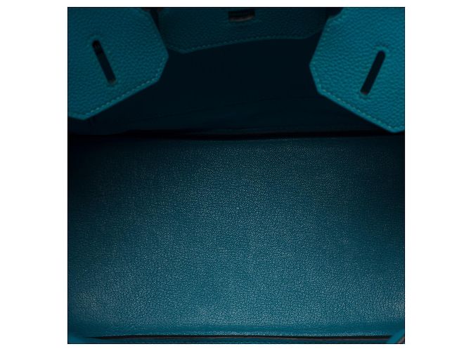 Hermès Bolsa HERMES Birkin 30 em Couro Azul - 102669 - vista 9