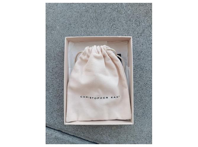 Orecchini Christopher Kane a cuore con strass Swarovski argento - vista 11