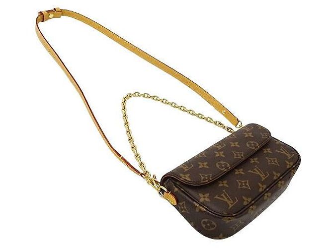 Borsa a spalla 2 in 1 Monogram Louis Vuitton Ivy Marrone - vista 4
