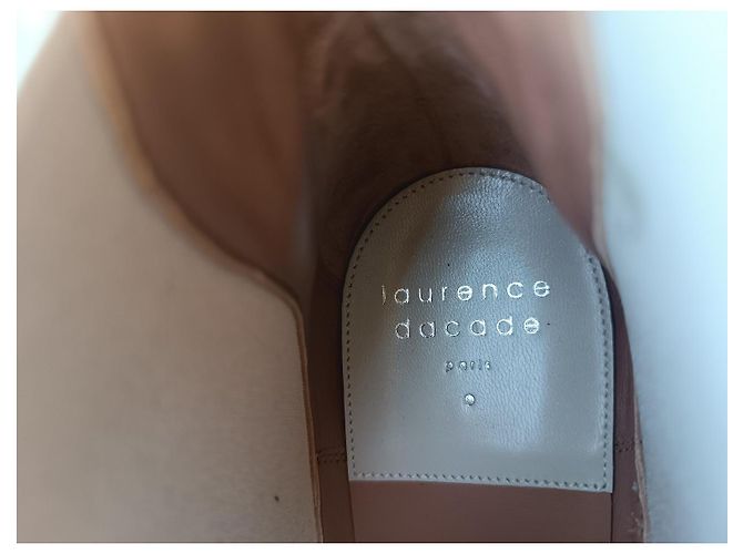 Botines Laurence Dacade de cuero beige - vista 13