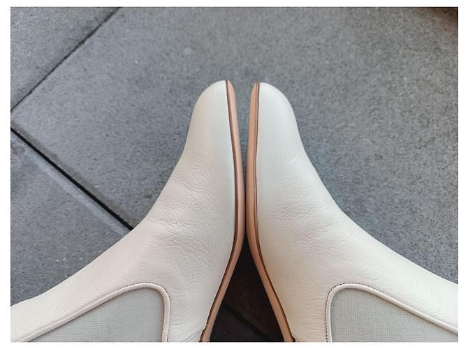 Botines Laurence Dacade de cuero beige - vista 7