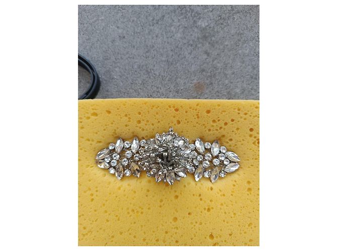 Christopher Kane Clutch Gelb Swarovski Strass - Ansicht 3