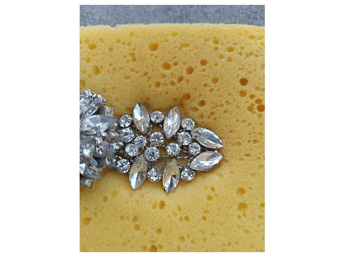 Christopher Kane Clutch Gelb Swarovski Strass - Ansicht 4