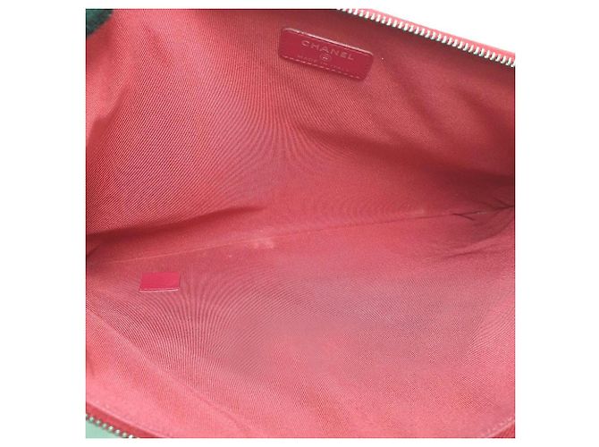 CHANEL Gabrielle Clutch Grande (1175670) Plata - vista 4