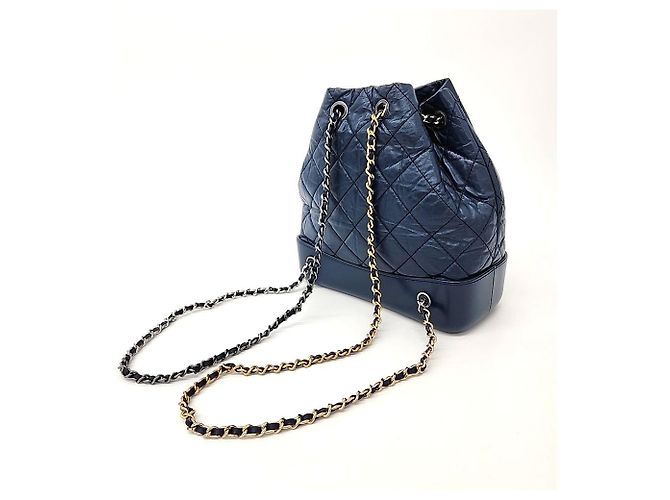 CHANEL Gabrielle Rucksack Klein (10137566) Blau - Ansicht 2