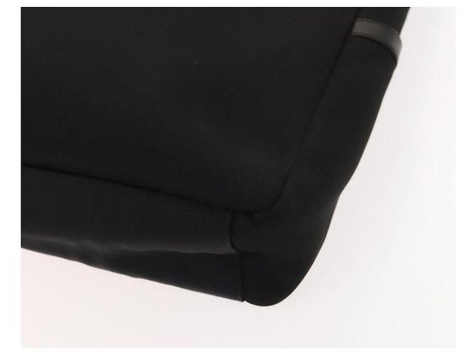 Borsa a spalla GUCCI in tela nera e argento Auth SW823 Nero - vista 9