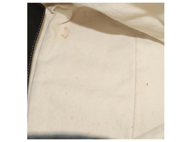 BURBERRY Tote Bag aus Canvas in Weiß Auth ti3062 - Ansicht 11
