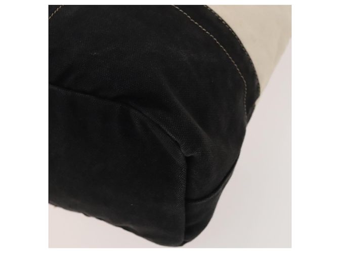 BURBERRY Tote Bag aus Canvas in Weiß Auth ti3062 - Ansicht 15
